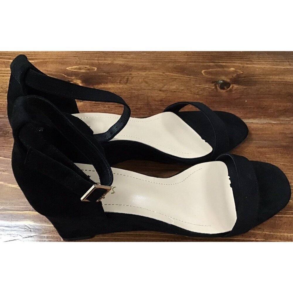 Woman’s Dream Paris Ingrid Wedge Black Shoe Size 9 - Picture 5 of 6